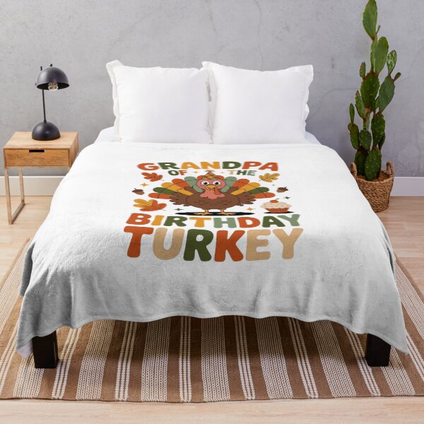 Item preview, Grandpa Of The Birthday Turkey designed and sold by jkrphoto.