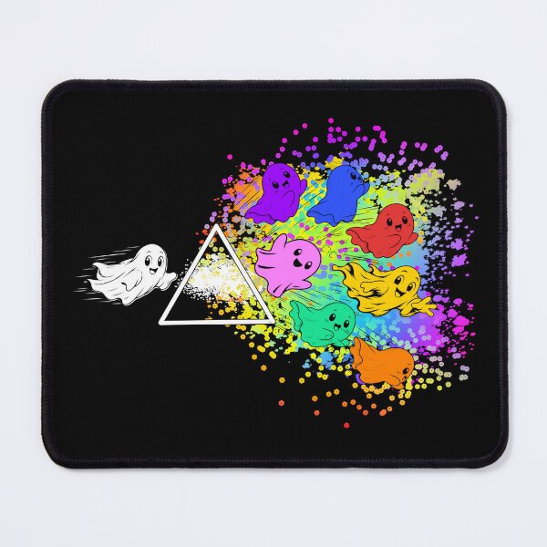 Item preview, Cute Ghost Prism Rainbow Halloween – Colorful Spooky Kawaii Inspired Ghost Art designed and sold by ZechJohnRB.