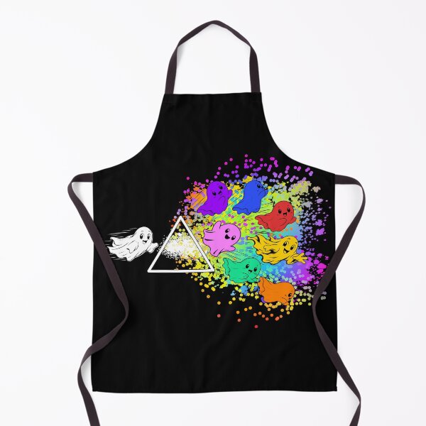 Item preview, Cute Ghost Prism Rainbow Halloween – Colorful Spooky Kawaii Inspired Ghost Art designed and sold by ZechJohnRB.