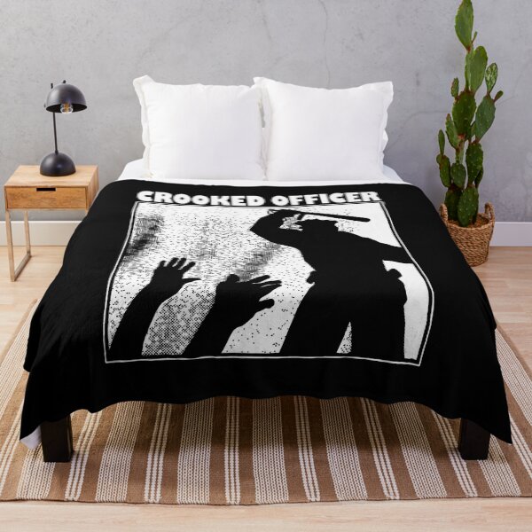 Item preview, Crooked Officer Silhouette Police designed and sold by yuckticke.