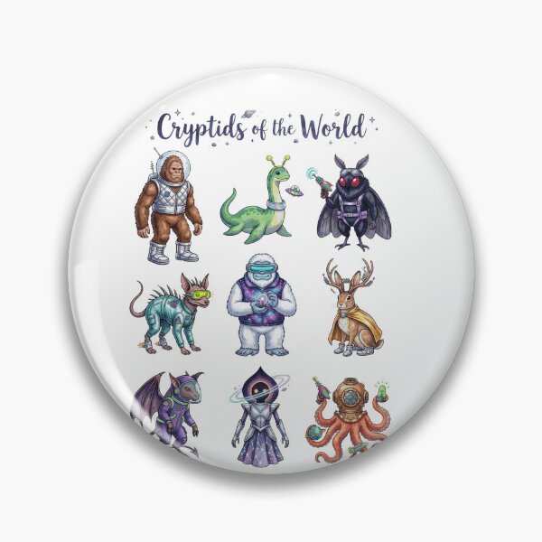 Item preview, Space Cryptids Of World designed and sold by Tiffany Roy.