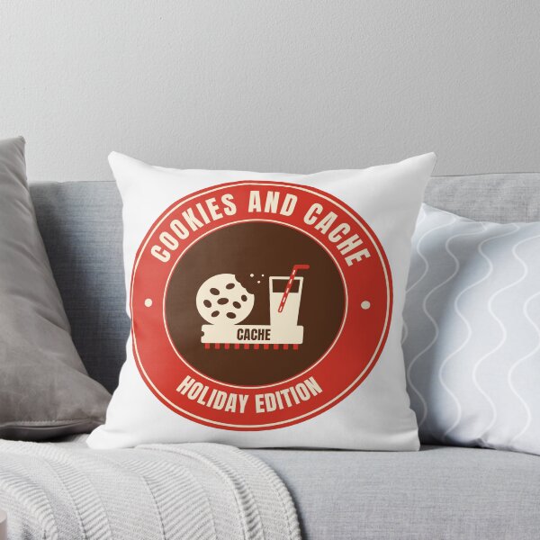 Item preview, Cookies and Cache - Funny Christmas Programmer Gift Developer Holiday Tech Humor designed and sold by Mega-Shopping.