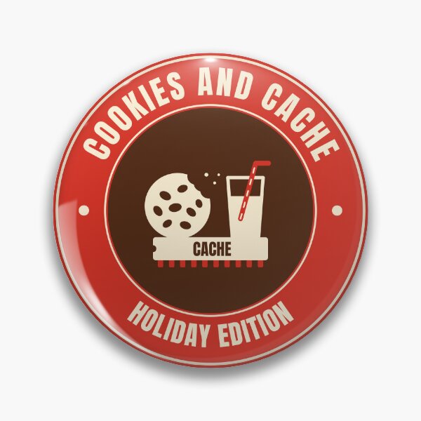 Item preview, Cookies and Cache - Funny Christmas Programmer Gift Developer Holiday Tech Humor designed and sold by Mega-Shopping.