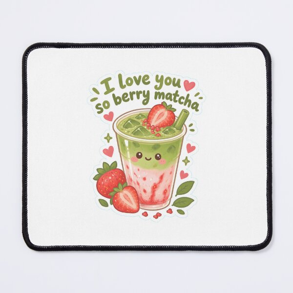 Item preview, I Love You So Berry Matcha designed and sold by Creme Coffee.