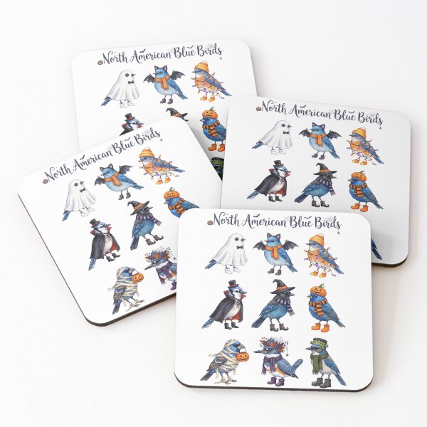 Item preview, North American Blue Birds designed and sold by Tiffany Roy.