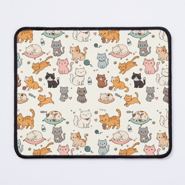 Item preview, Cute Cats seamless pattern designed and sold by PloyzaSalapao.