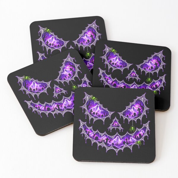 Item preview, Graveyard Grin — Ghosts, Webs & Wicked Company designed and sold by IndieQuill .
