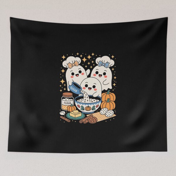 Item preview, Baking Ghosts Halloween Kitchen designed and sold by jkrphoto.