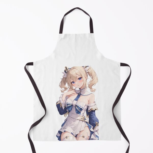 Item preview, Barbara Pegg Cute Anime Girl Genshin Impact Fan Art designed and sold by iloveanimechibi.