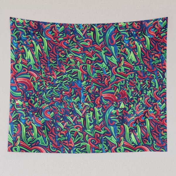 Item preview, A riot of color in a swirl of drawings designed and sold by Sigtrix.