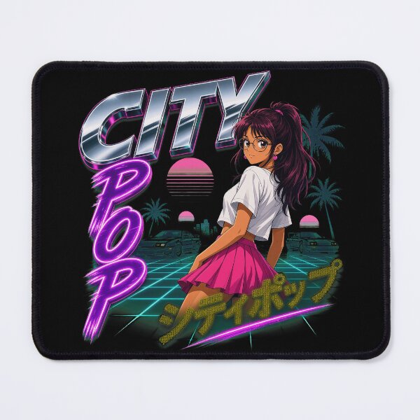 Item preview, City Pop Summer Girl Palm Tree Aesthetic designed and sold by crystalthom.