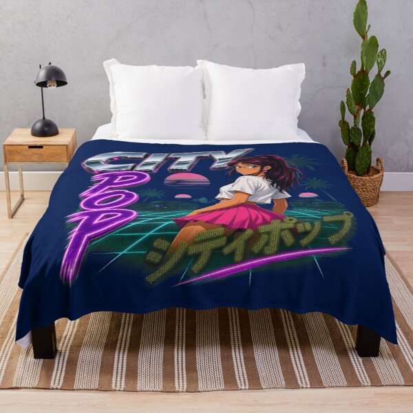 Item preview, City Pop Summer Girl Palm Tree Aesthetic designed and sold by crystalthom.