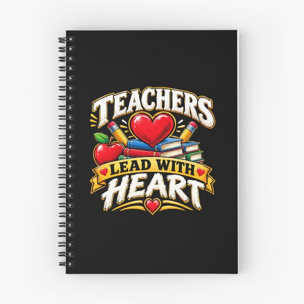 Item preview, Teachers Lead With Heart Educator Appreciation designed and sold by YASSINE HZ.