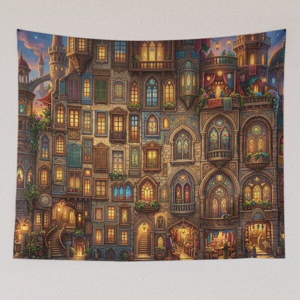 Item preview, Enchanted City of Dreams designed and sold by Sigtrix.