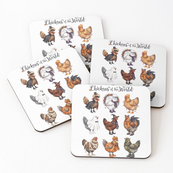 Item preview, Chickens Of The World designed and sold by Tiffany Roy.