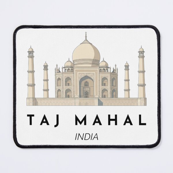 Item preview, Taj Mahal Minimalist Illustration – Agra India designed and sold by DesignMaxa.
