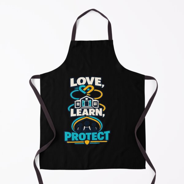 Item preview, Love Learn Protect School Community Design designed and sold by YASSINE HZ.