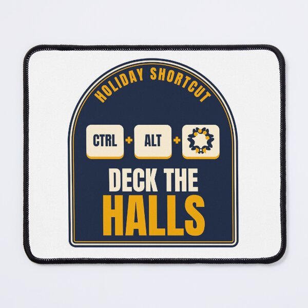 Item preview, Ctrl Alt Deck the Halls - Funny Programmer Christmas Keyboard Shortcut Developer Gift designed and sold by Mega-Shopping.