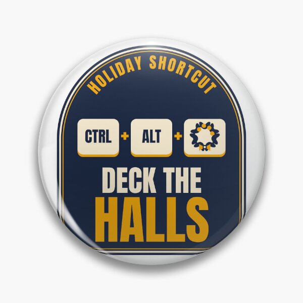 Item preview, Ctrl Alt Deck the Halls - Funny Programmer Christmas Keyboard Shortcut Developer Gift designed and sold by Mega-Shopping.