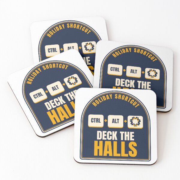 Item preview, Ctrl Alt Deck the Halls - Funny Programmer Christmas Keyboard Shortcut Developer Gift designed and sold by Mega-Shopping.