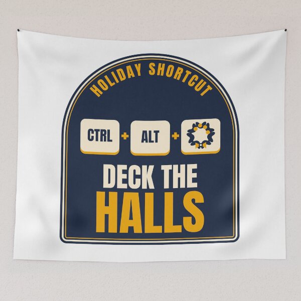 Item preview, Ctrl Alt Deck the Halls - Funny Programmer Christmas Keyboard Shortcut Developer Gift designed and sold by Mega-Shopping.