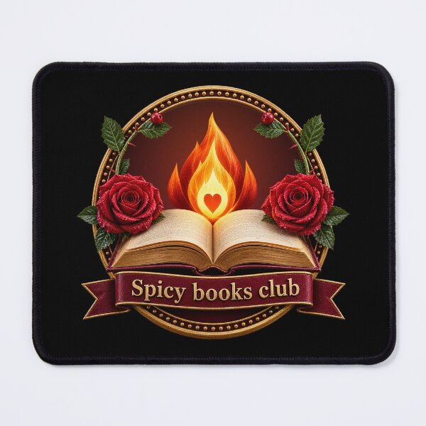 Item preview, Spicy Books Club Dark Romance Book Gothic Rose designed and sold by Szkicerka.
