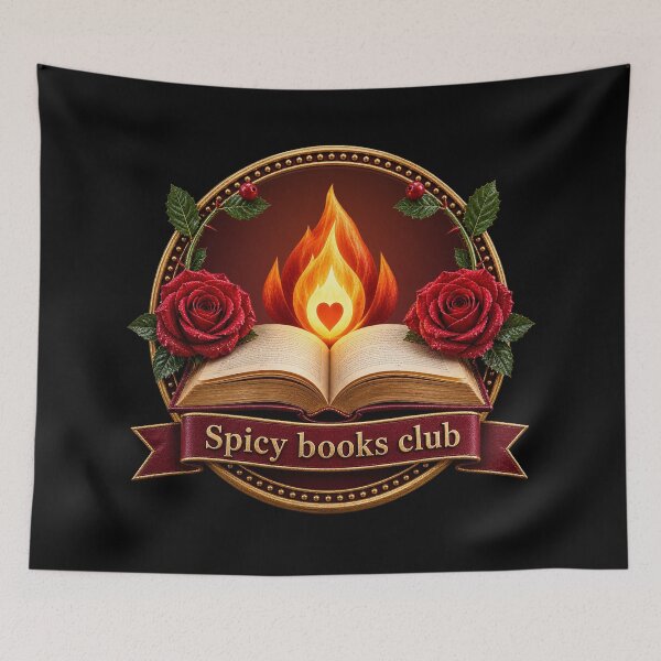 Item preview, Spicy Books Club Dark Romance Book Gothic Rose designed and sold by Szkicerka.