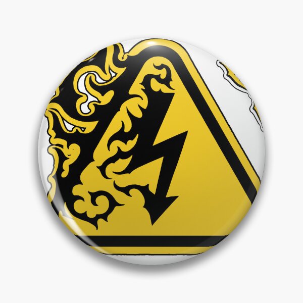 Item preview, Corrupted High Voltage Warning designed and sold by JFOdesign.
