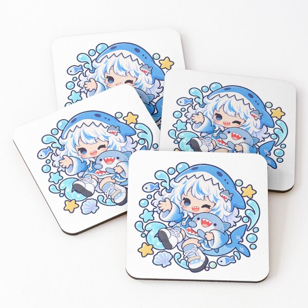 Item preview, Gawr Gura Vtuber shark attack designed and sold by Little Tide Studio.