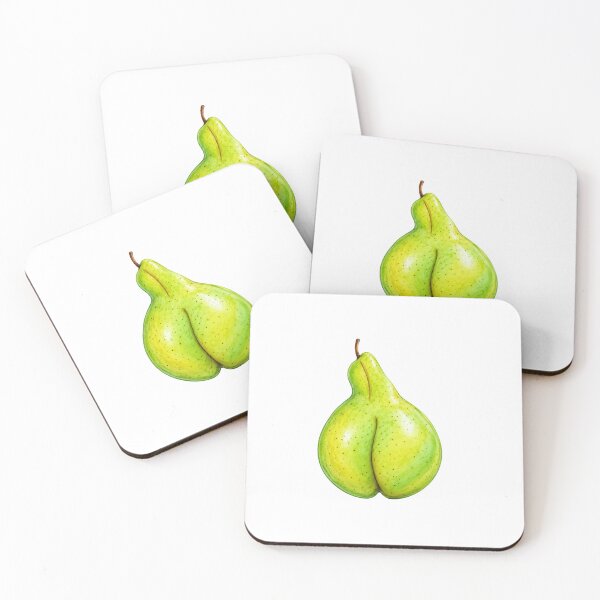 Item preview, Cheeky Pear - Funny Pear Illustration designed and sold by CreatedbyRailz.