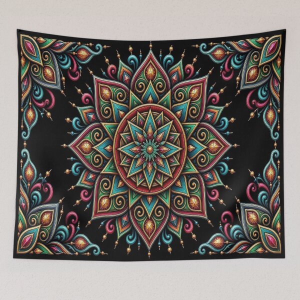 Item preview,  Luxury Royal Mandala Sacred Geometry Ornament designed and sold by Breezes-of-Ida.