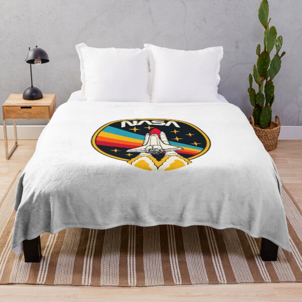 Item preview, Retro NASA Space Shuttle Mission Patch designed and sold by ZayCreates.