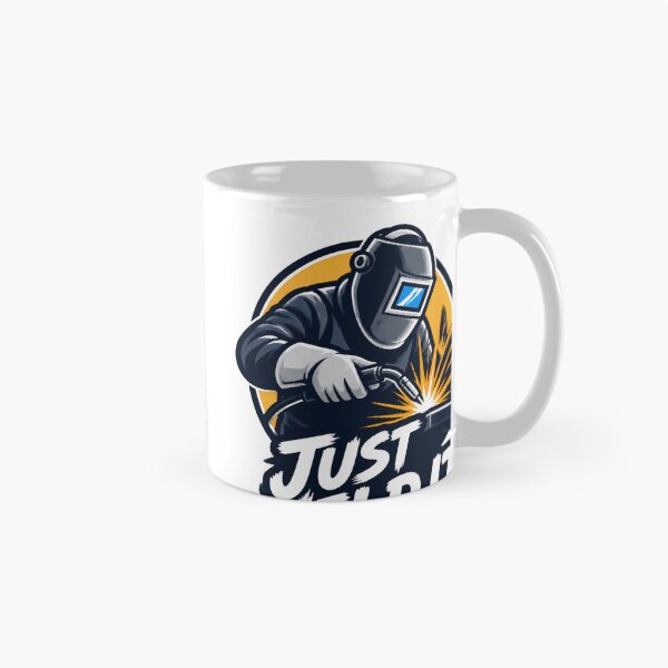 Item preview, Funny Welder Design with Welding Helmet and Sparks LIMITED EDITION designed and sold by Velikakara.