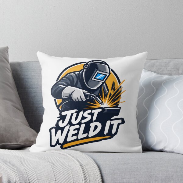 Item preview, Funny Welder Design with Welding Helmet and Sparks LIMITED EDITION designed and sold by Velikakara.