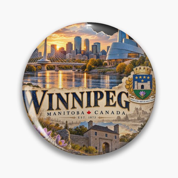 Item preview, Winnipeg — Golden Rivers and Prairie Heritage designed and sold by URBIVO.