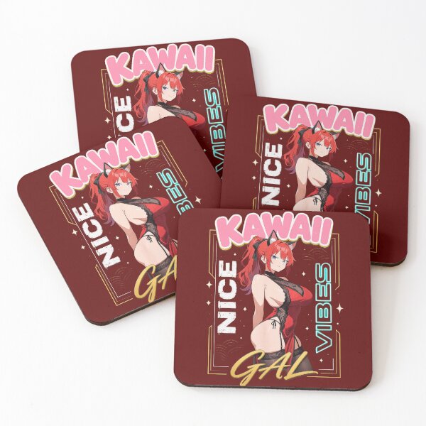 Item preview, Kawaii Red Hair Succubus Horns Aesthetic designed and sold by sigridfisher.
