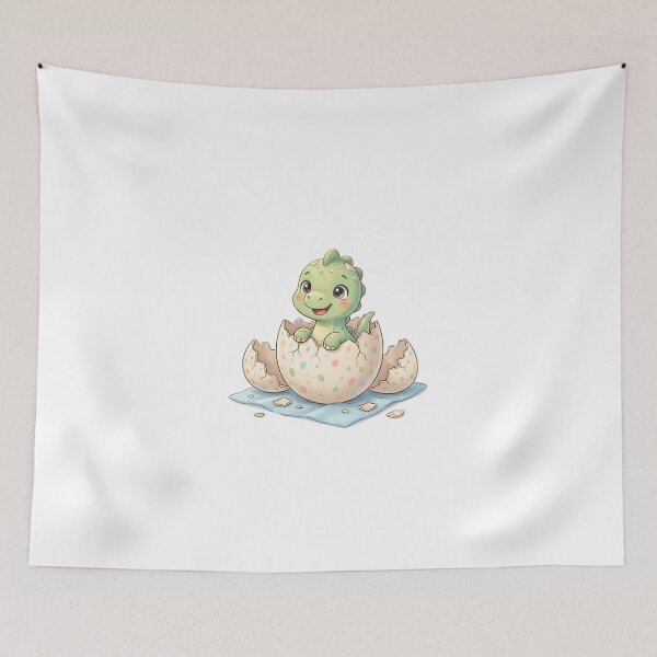 Item preview, Adorable Kawaii Baby Dinosaur Hatching Egg designed and sold by Michaelragheb.