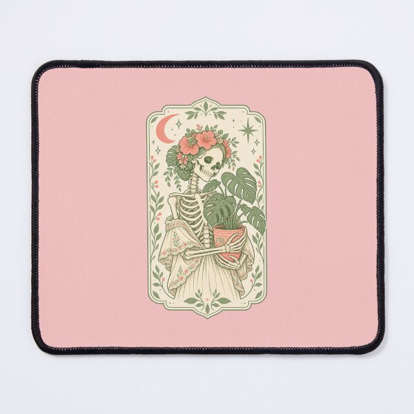 Item preview, Skeleton Plant Mama – Botanical Tarot Illustration designed and sold by Heather's Creative Apparel.