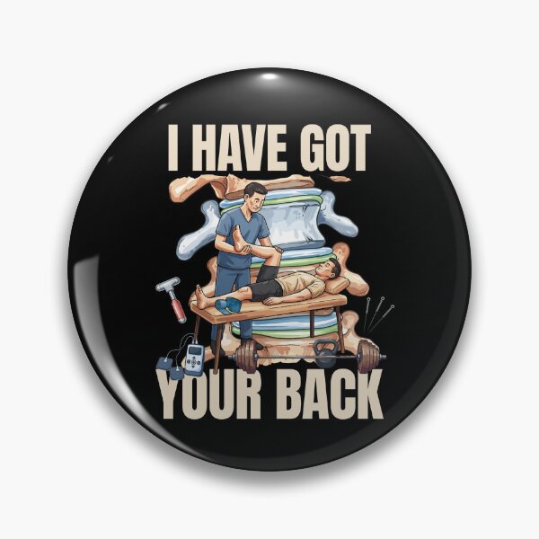 Item preview, I've Got Your Back - Back Pain (Backache) Funny Gifts For Physiotherapist And Chiropractors designed and sold by iX-Physio.