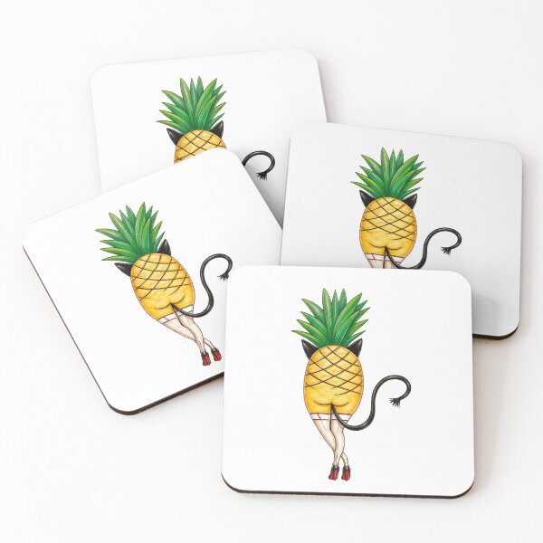 Item preview, Pineapple Pizzazz - Funny Tropical Fruit designed and sold by CreatedbyRailz.
