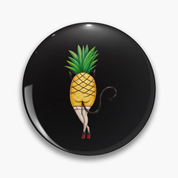 Item preview, Pineapple Pizzazz - Funny Tropical Fruit designed and sold by CreatedbyRailz.