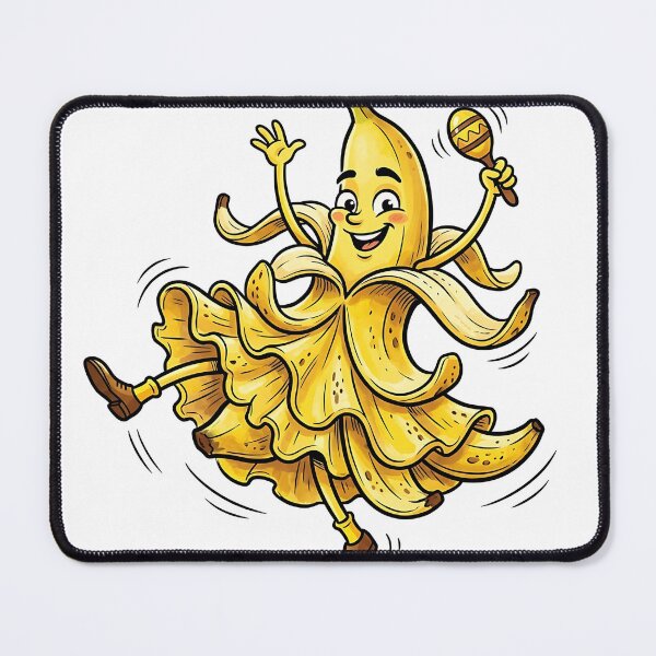 Item preview, Happy Dancing Banana in a Peel Dress designed and sold by Michaelragheb.