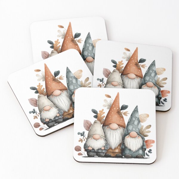 Item preview, Thanksgiving Gnomes | Cute Fall Autumn Gnome Family designed and sold by PlumArtDesign.