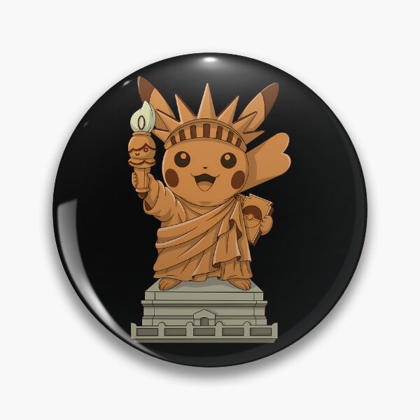 Item preview, Pikáchu Statue Of Liberty Copper 1886 designed and sold by Rocchenbac.