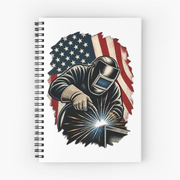 Item preview, American Flag Welding Design for Metalworkers and Welding Enthusiasts PERFECT GIFT FOR YOU AND FRIENDS designed and sold by Velikakara.