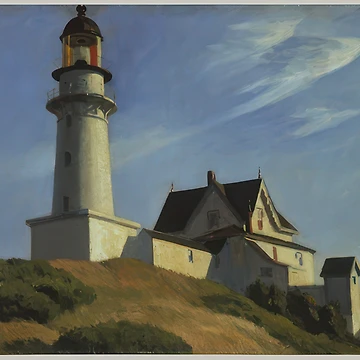 Artwork thumbnail, edward hopper artwork by Rietjeeecker