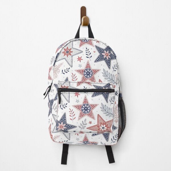 Item preview, Nordic Valentine Folk Stars | Scandinavian Romantic Design designed and sold by Shuga-Design.