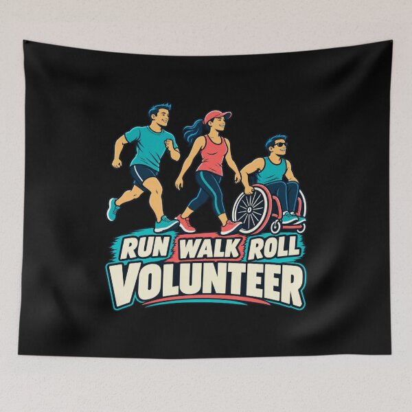 Item preview, Run Walk Roll Volunteer – Women's Adaptive Sports Inclusion and Accessibility designed and sold by Trendably.