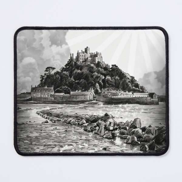 Item preview, St Michael's Mount sketch designed and sold by mark-chaney.