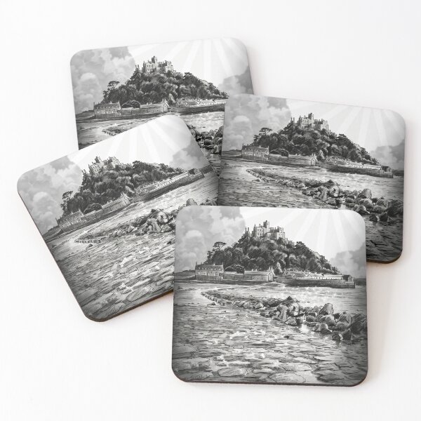 Item preview, St Michael's Mount sketch designed and sold by mark-chaney.
